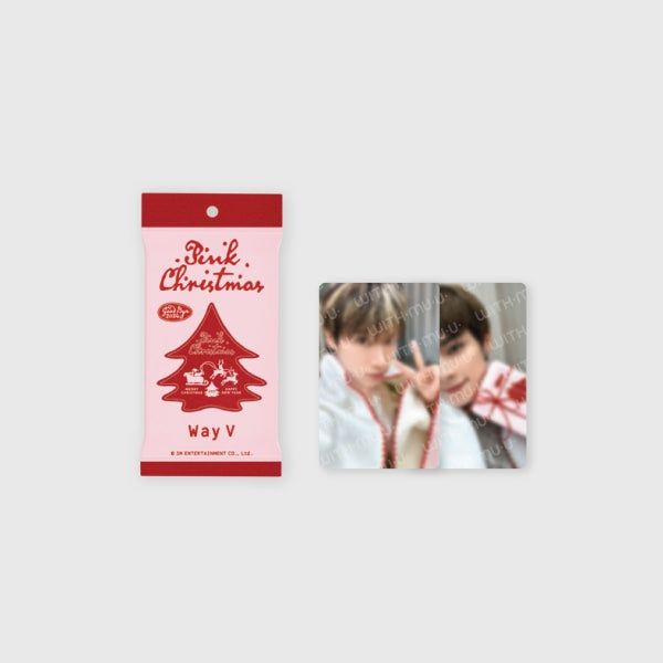 2024 Pink Christmas Photocard Random Pack - WayV main image