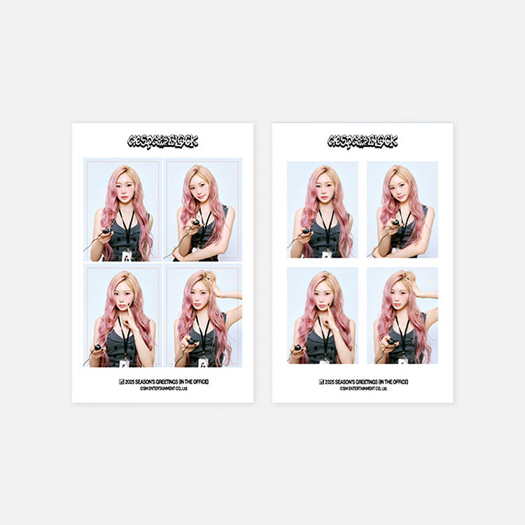 aespa 4-Cut Photo Set 2025 SM ARTIST Seasons Greetings Official MD main image