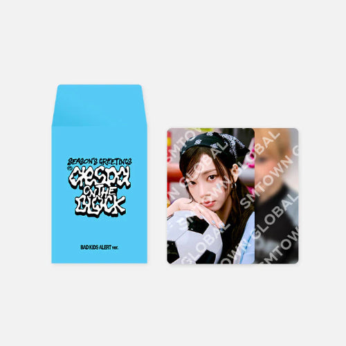 aespa Random Trading Card Set 2025 SM ARTIST Seasons Greetings Official MD - Bad Kids Alert Version