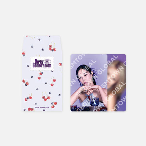 Girls Generation Random Trading Card Set 2025 SM ARTIST Seasons Greetings Official MD - Blue Berry Version