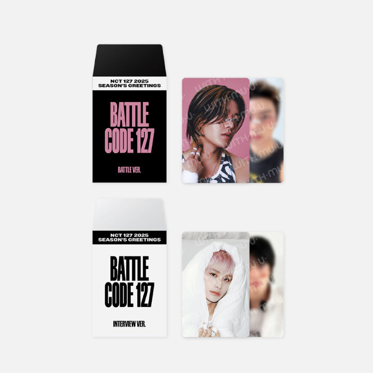NCT 127 Random Trading Card Set 2025 SM ARTIST Seasons Greetings Official MD main image