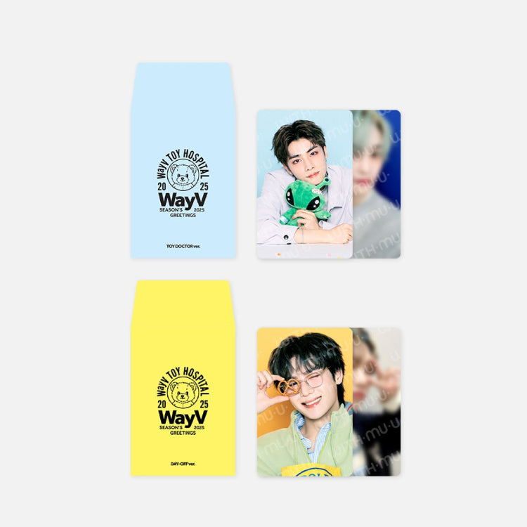 WayV Random Trading Card Set 2025 SM ARTIST Seasons Greetings Official MD main image