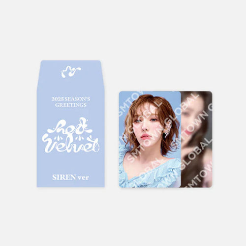 redvelvet ssm シュスエム リアルカード トレカ 2025 スルギ Red Velvet - Random Trading Card Set [2025 SM ARTIST Season's