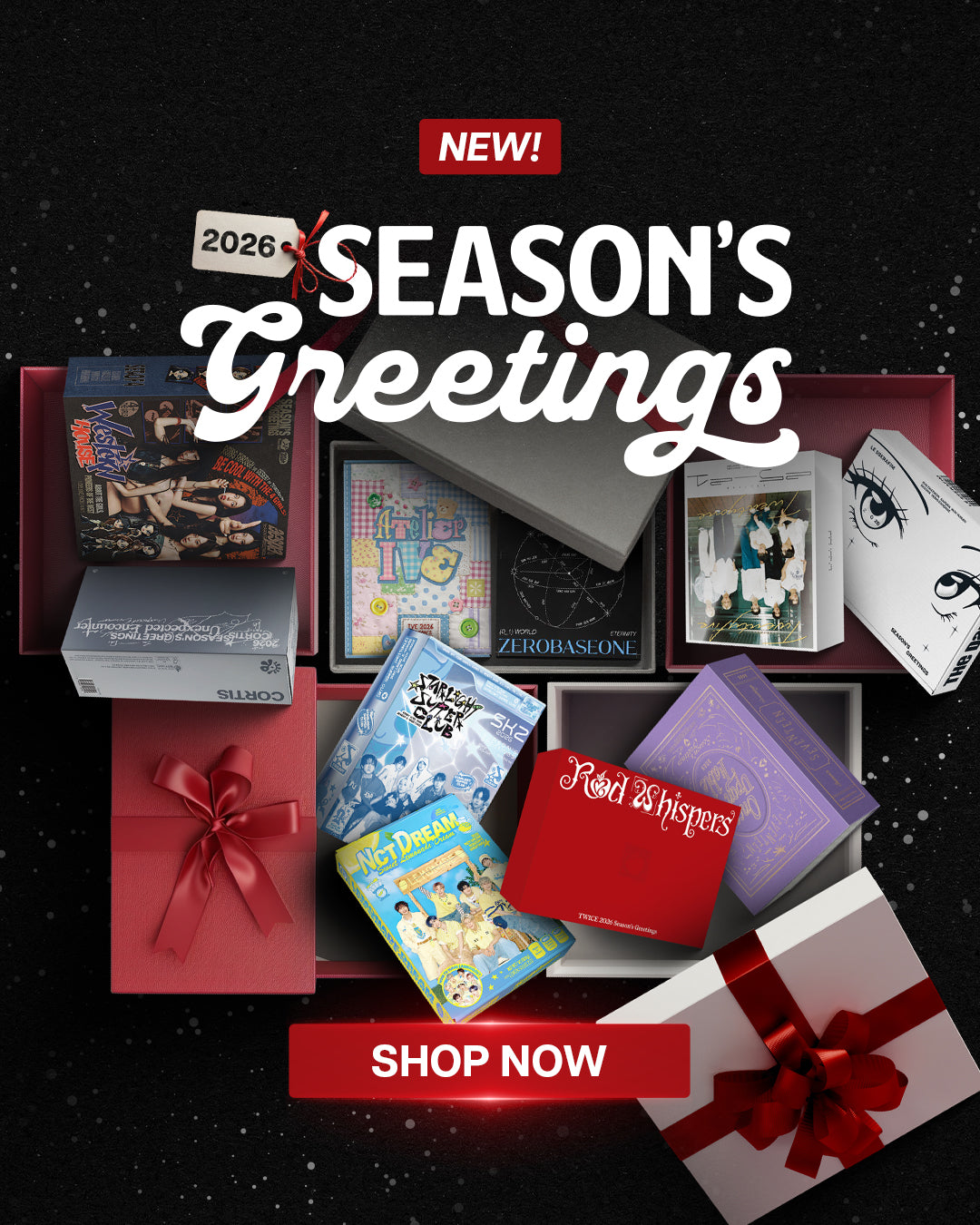 2026 Seasons Greetings - Mobile Banner