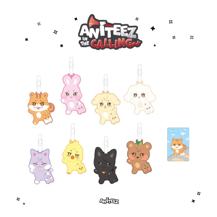 [PRE-ORDER] ATEEZ - PVC Luggage Tag [ANITEEZ IN THE CALLING Official MD]