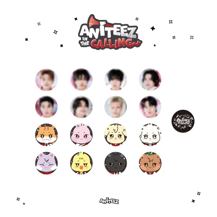 ATEEZ - Can Badge (Random) [ANITEEZ IN THE CALLING Official MD]