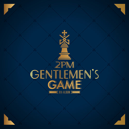 2PM GENTLEMEN&#39;S GAME 6th Album cover image