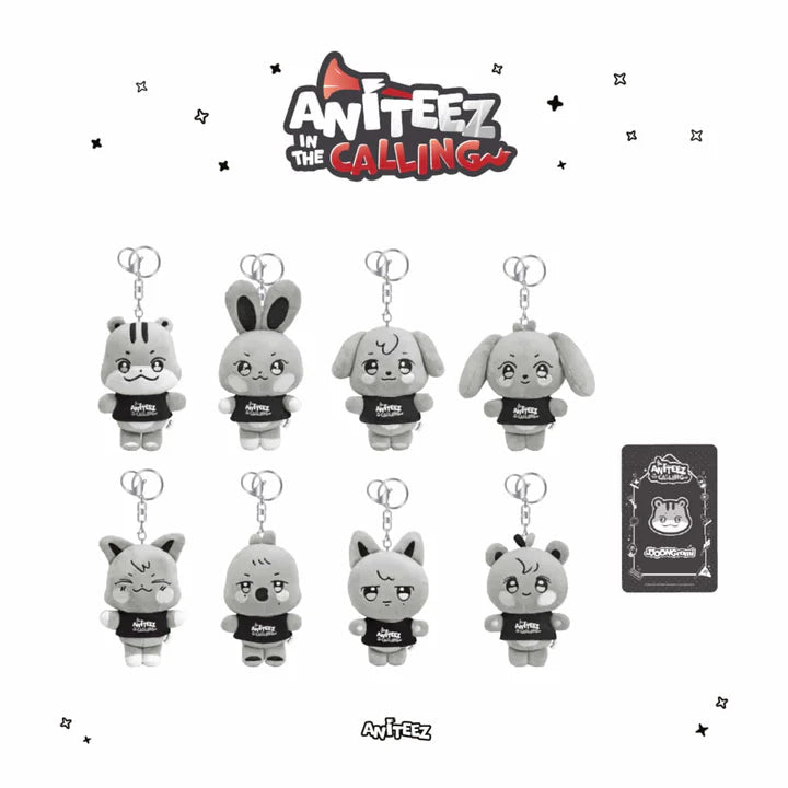 [PRE-ORDER] ATEEZ - THE CALLING ANITEEZ Plush Keyring [ANITEEZ IN THE CALLING Official MD]