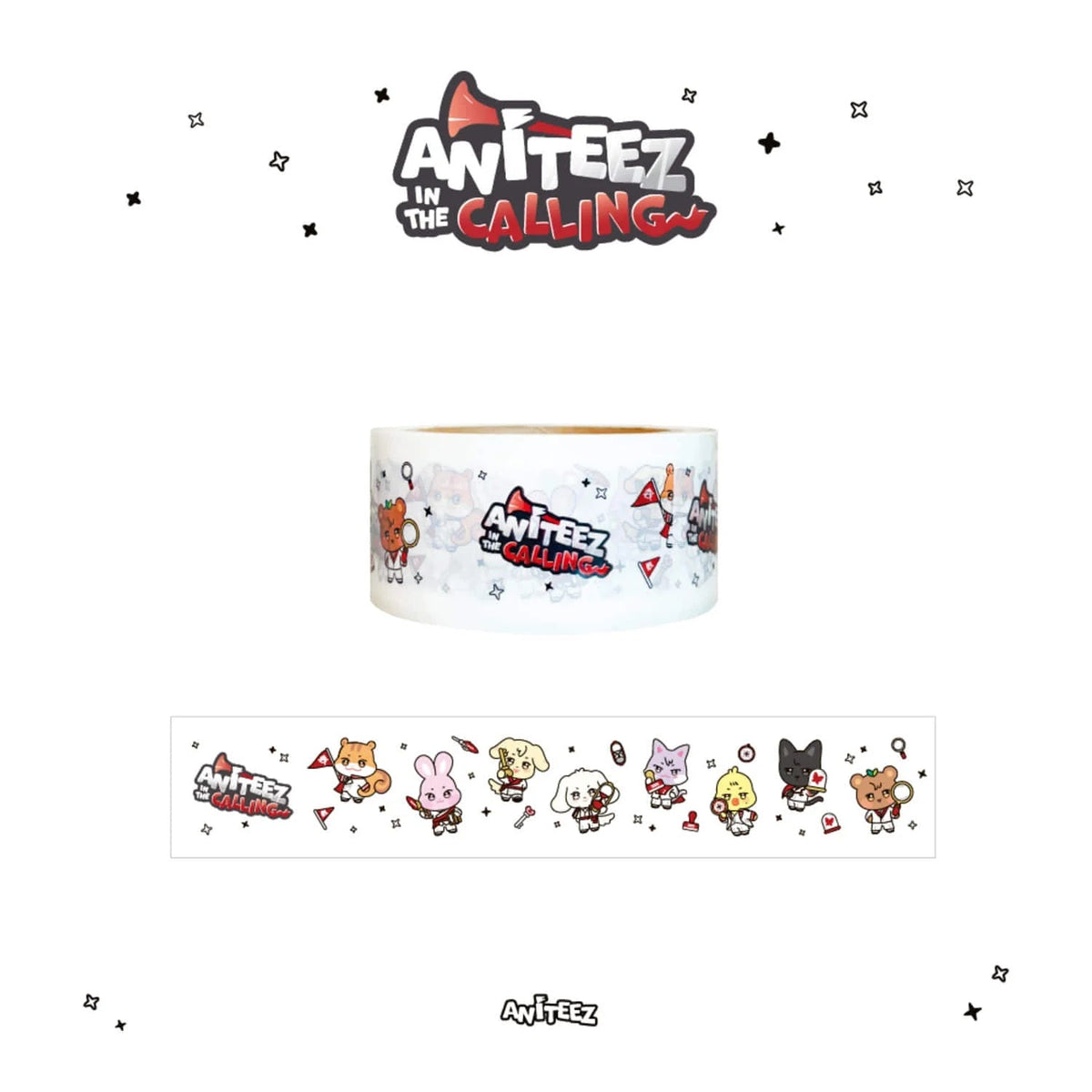 [PRE-ORDER] ATEEZ - Box Tape [ANITEEZ IN THE CALLING Official MD]