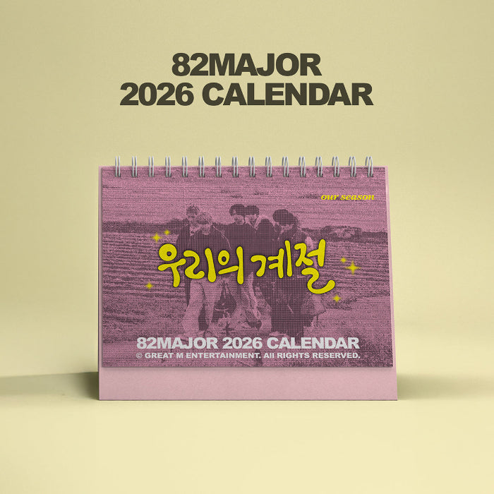 82MAJOR 2026 Calendar Our Season - main image