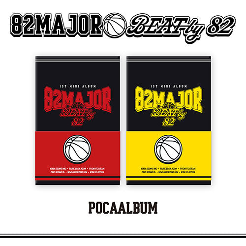 82MAJOR - BEAT by 82 1st Mini Album - poca version 2 variations main image