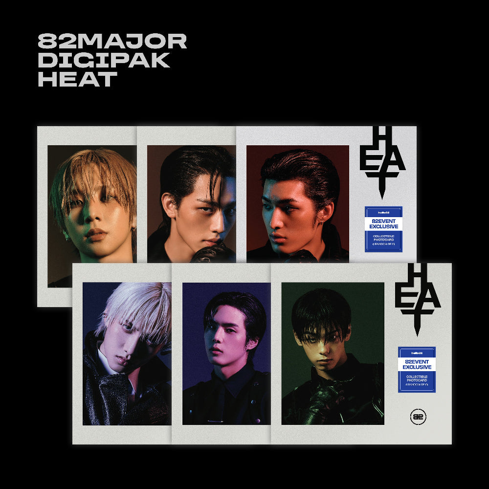 82MAJOR HEAT 2nd Single Album - 82EVENT Exclusive Ver - Main Image