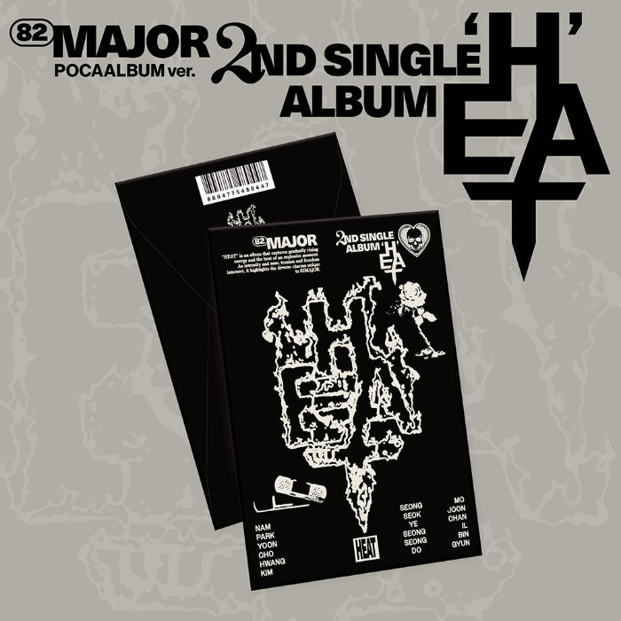 82MAJOR HEAT 2nd Single Album POCA Ver - main image