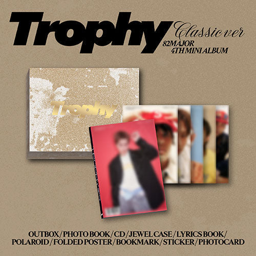 82MAJOR Trophy 4th Mini Album  Classic Ver - main image