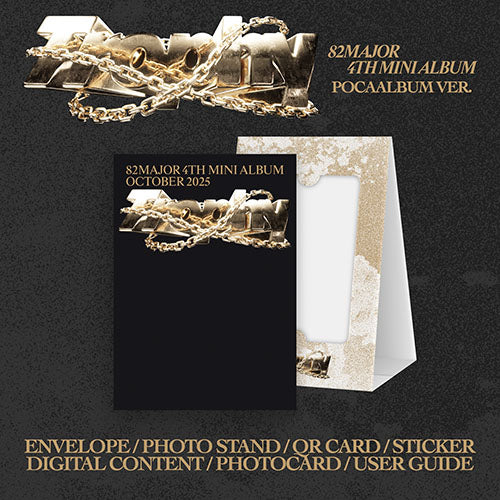 82MAJOR Trophy 4th Mini Album POCA Ver - Main Image