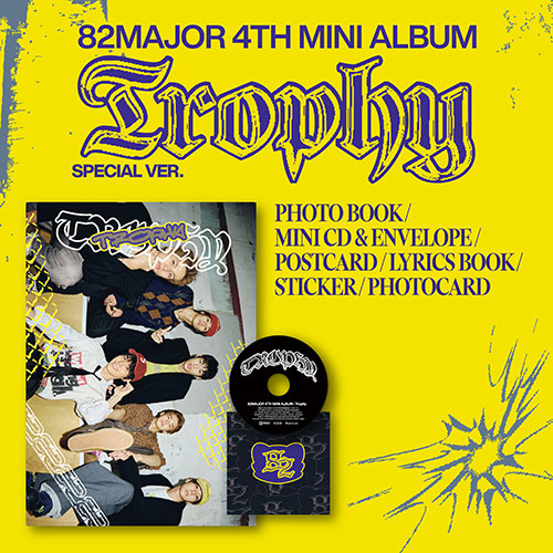 82MAJOR Trophy 4th Mini Album Special Ver - main image