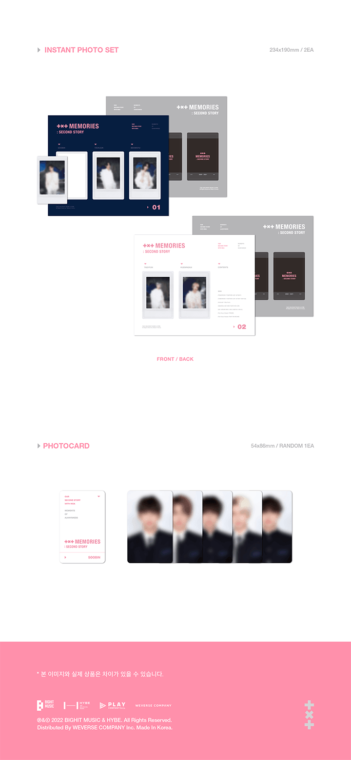 TXT - MEMORIES: SECOND STORY [Digital Code] - K PLACE