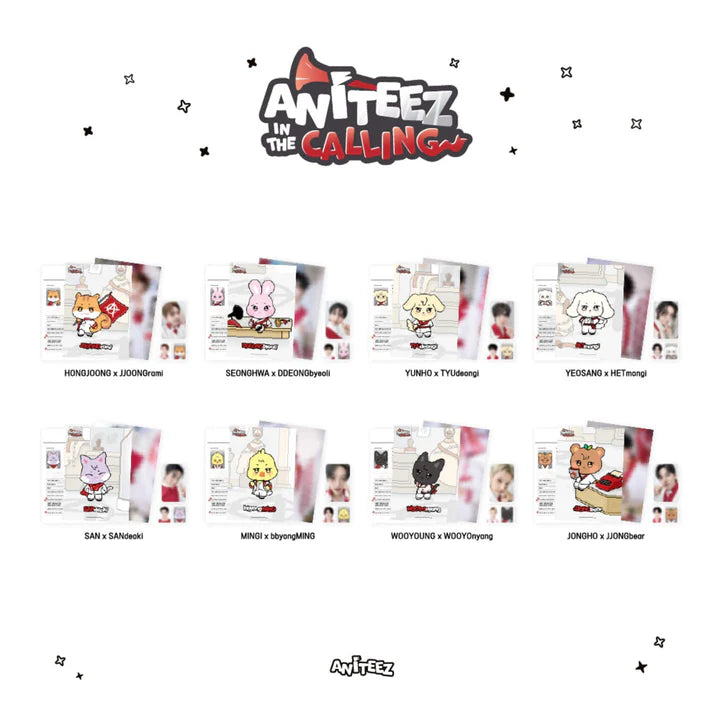 [PRE-ORDER] ATEEZ - Profile Holder Set [ANITEEZ IN THE CALLING Official MD]