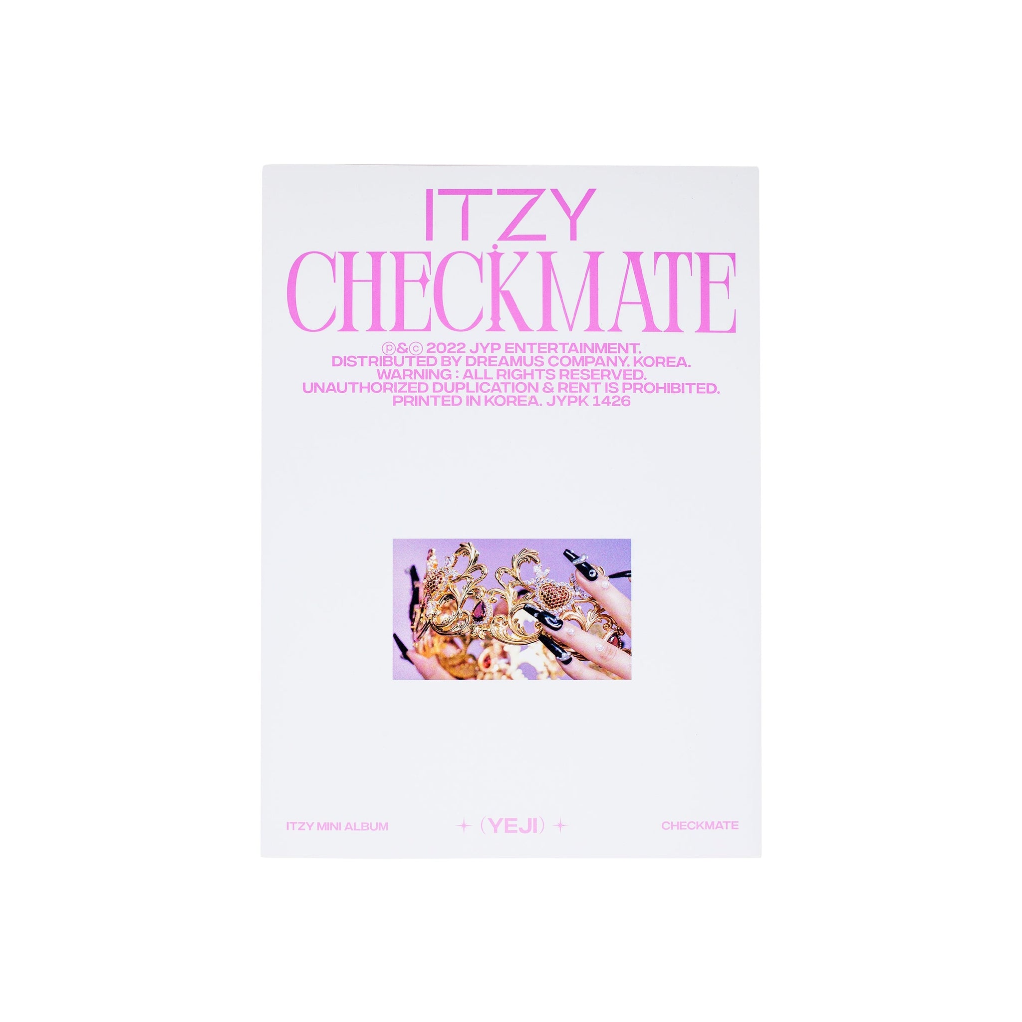 ITZY - CHECKMATE [5th EP Album - Standard Edition] - K PLACE