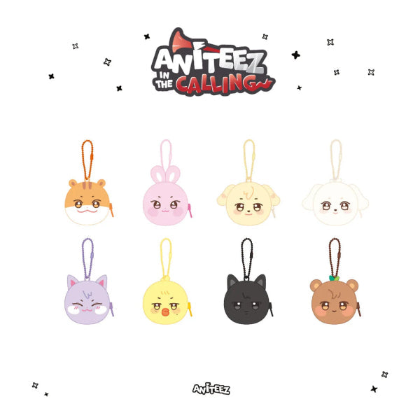 ATEEZ - Backpack Pouch Keyring [ANITEEZ IN THE CALLING Official MD]