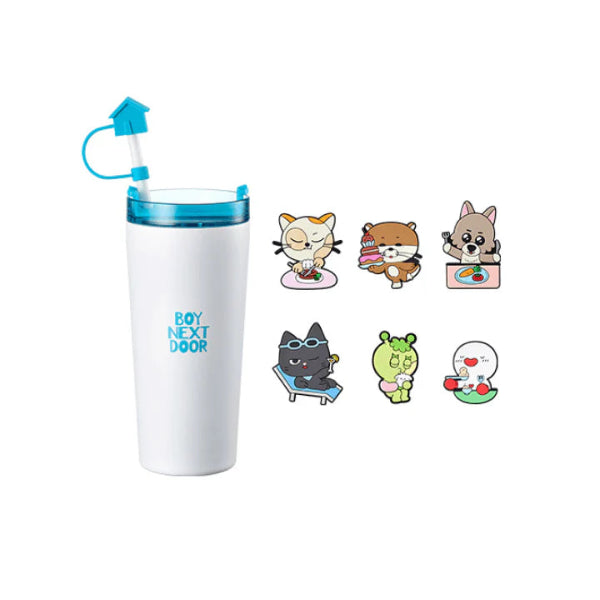 BOYNEXTDOOR - Tumbler Set [BBNEXDO X EDIYA COFFEE Collaboration Official MD]