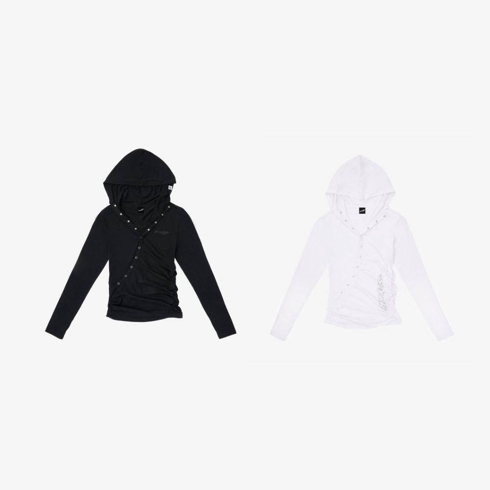 Stray Kids Hood Long Sleeve T-Shirt RUN IT JAPAN World Tour Official MD - Main Image