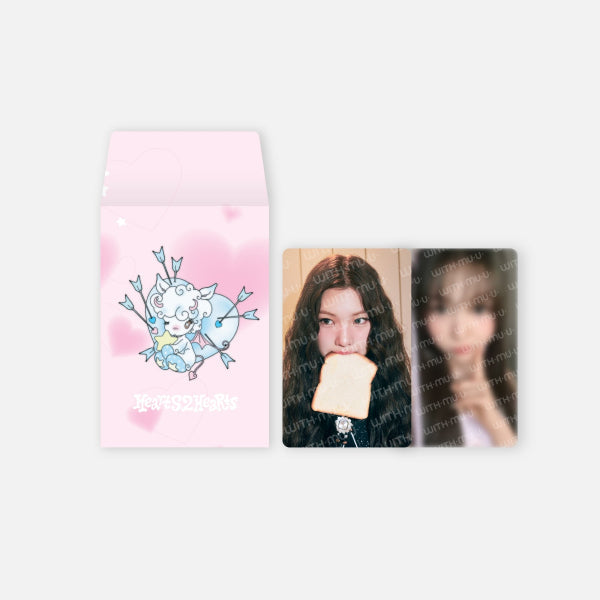 Hearts2Hearts - Random Trading Card B Ver. [The 1st Mini Album 'FOCUS' Official MD]