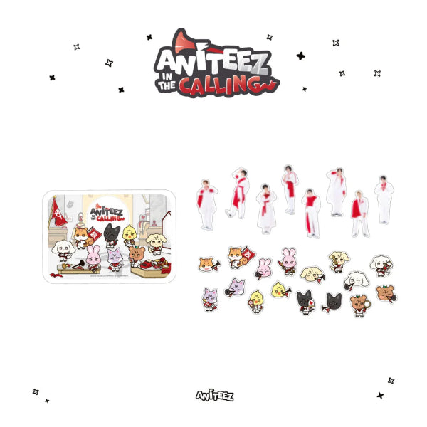 ATEEZ - Tin Case Sticker Set [ANITEEZ IN THE CALLING Official MD]