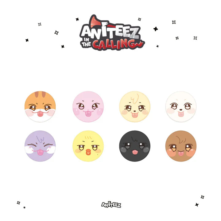 [PRE-ORDER] ATEEZ - Soft Pin Button [ANITEEZ IN THE CALLING Official MD]