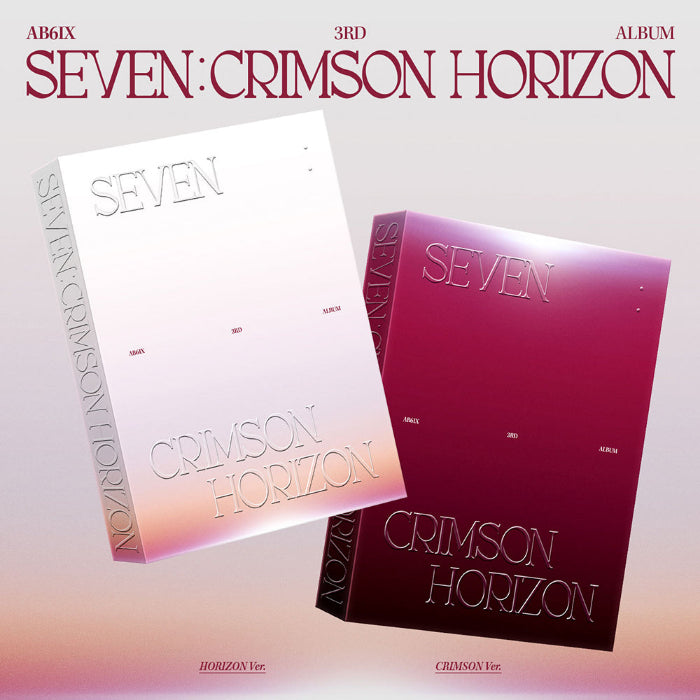 AB6IX - SEVEN: CRIMSON HORIZON [3rd Album - Photobook Ver.] - K PLACE