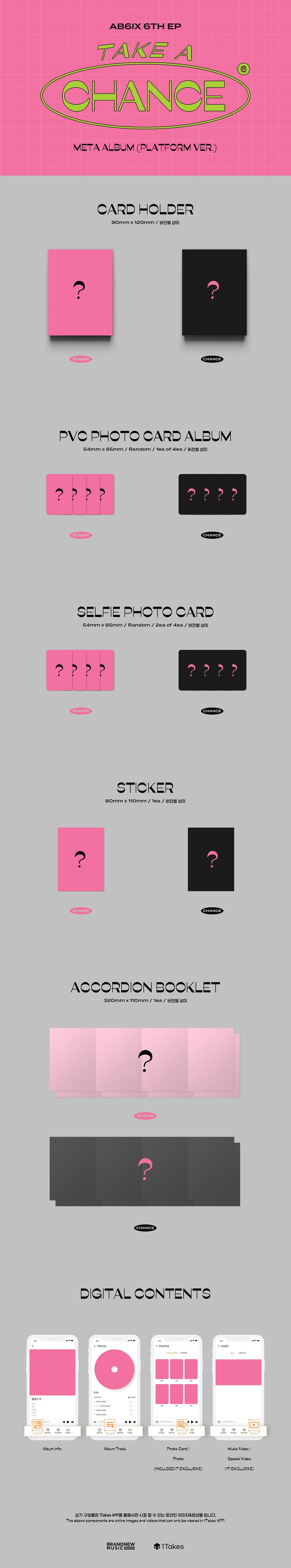 AB6IX - Take a Chance [6th Mini Album - Platform Ver.]