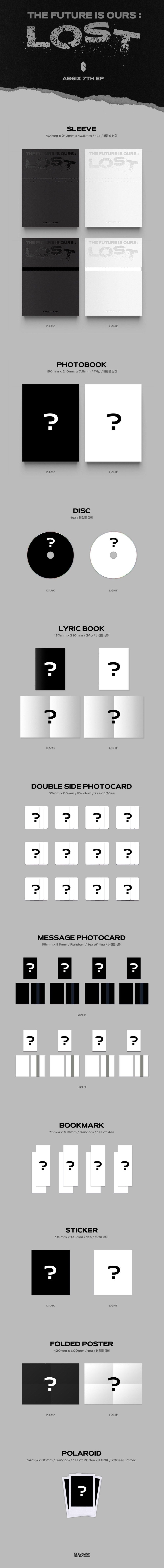 AB6IX - THE FUTURE IS OURS : LOST [7th EP Album]