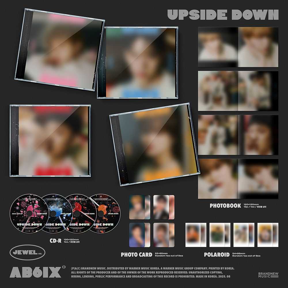 AB6IX - UPSIDE DOWN [10th EP Album - Jewel Ver.]