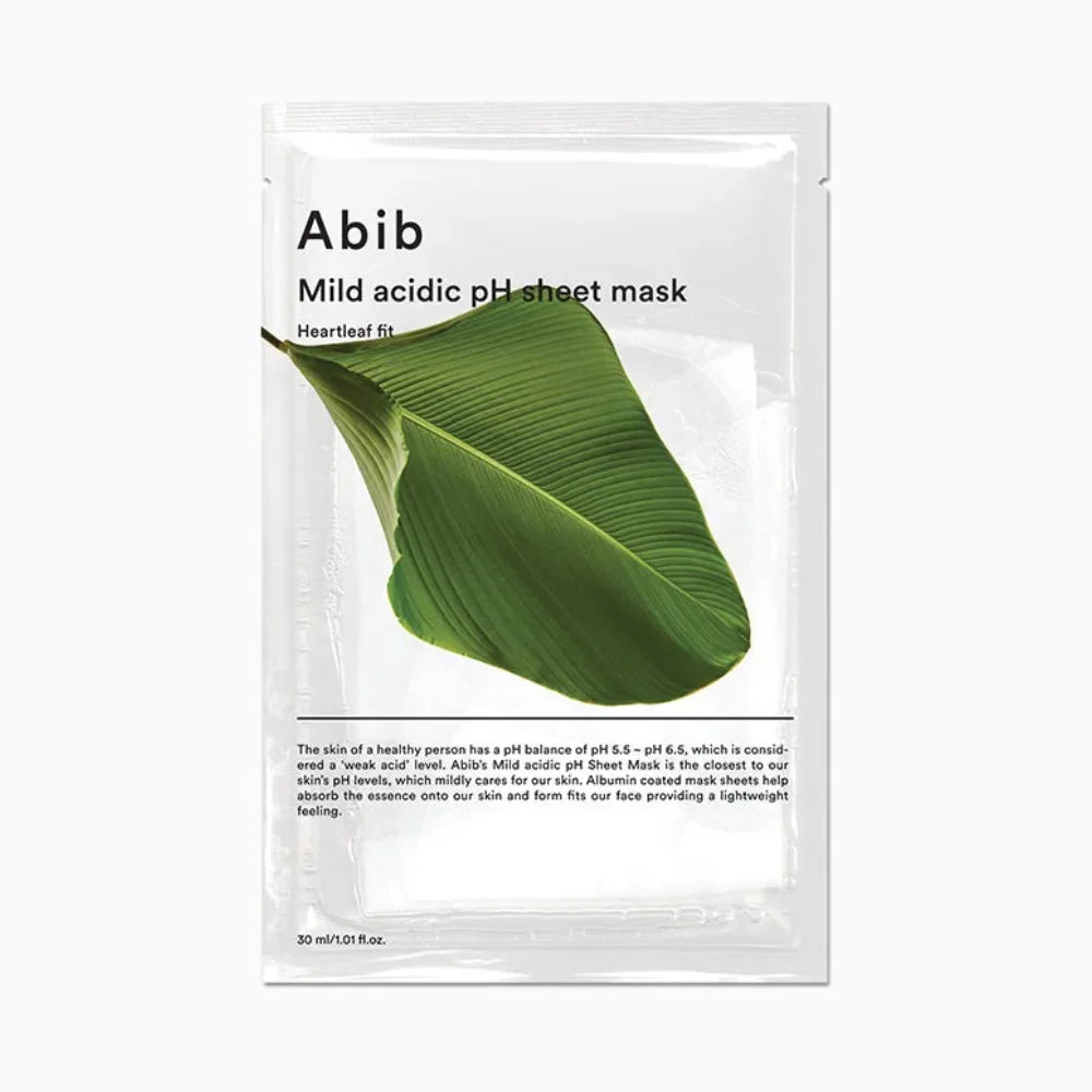 Abib Mild Acidic Ph Sheet Mask Heartleaf Fit - Main Image