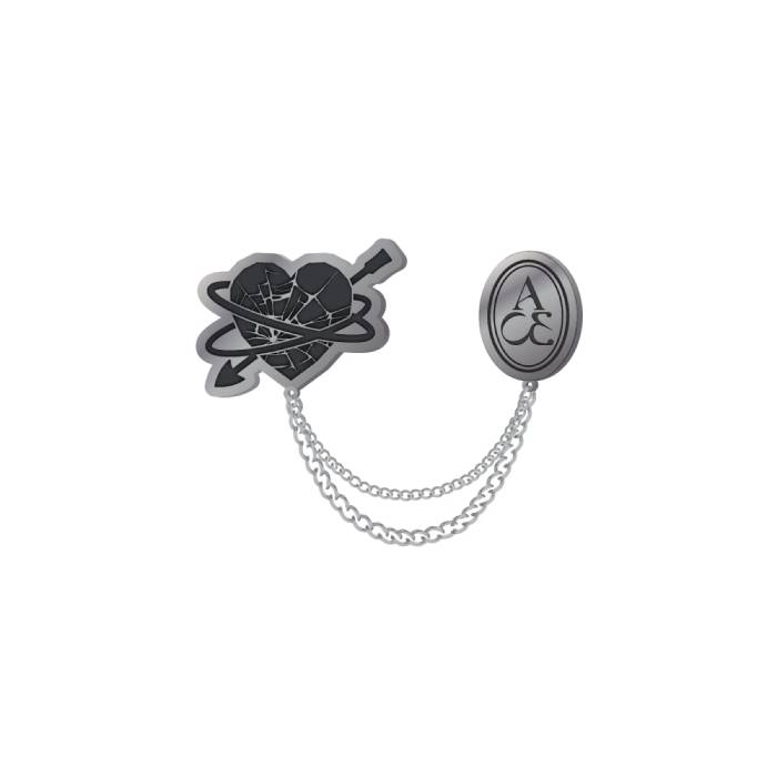 ACE Metal Badge 3rd Single Album PINATA Official MD - main image