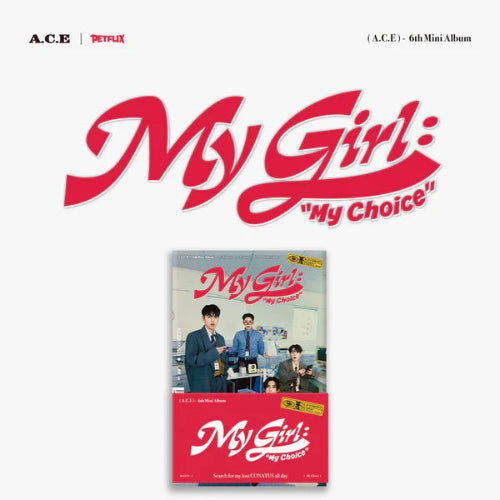A.C.E My Girl My Choice 6th Mini Album POCA Ver. Season 1
