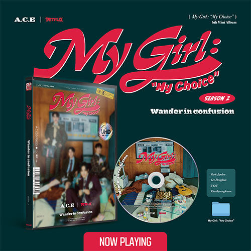 ACE My Girl My Choice 6th Mini Album - Season 2 Wander in confusion version main image