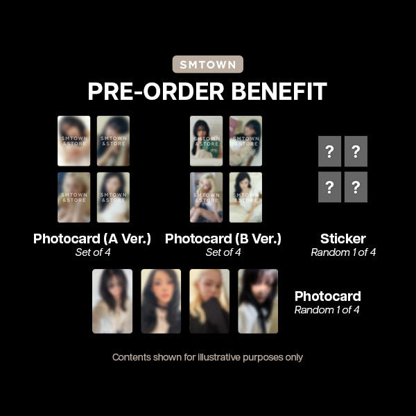 aespa 2027 Seasons Greetings Set One More Page I Swear - SMTOWN POBs
