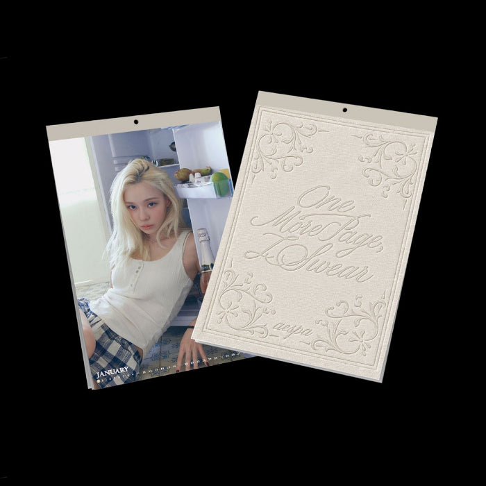 aespa 2027 Seasons Greetings Wall Calendar One More Page I Swear - main image
