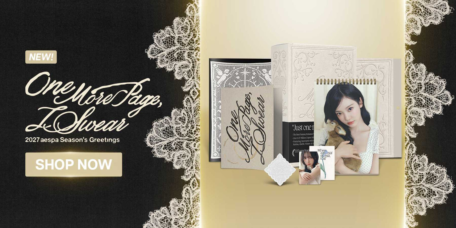 aespa 2027 Seasons Greetings - Banner