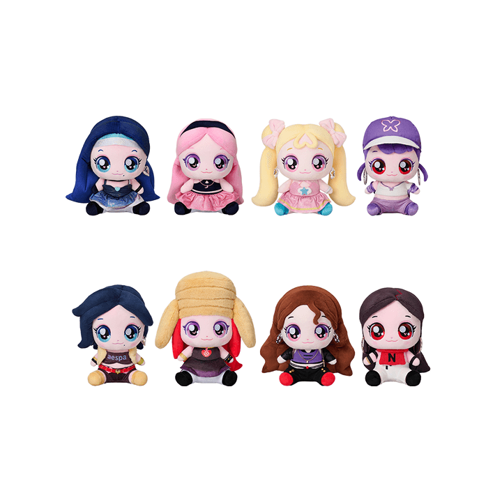 aespa 25CM Plush Doll Teenieping X aespa Official MD - main image