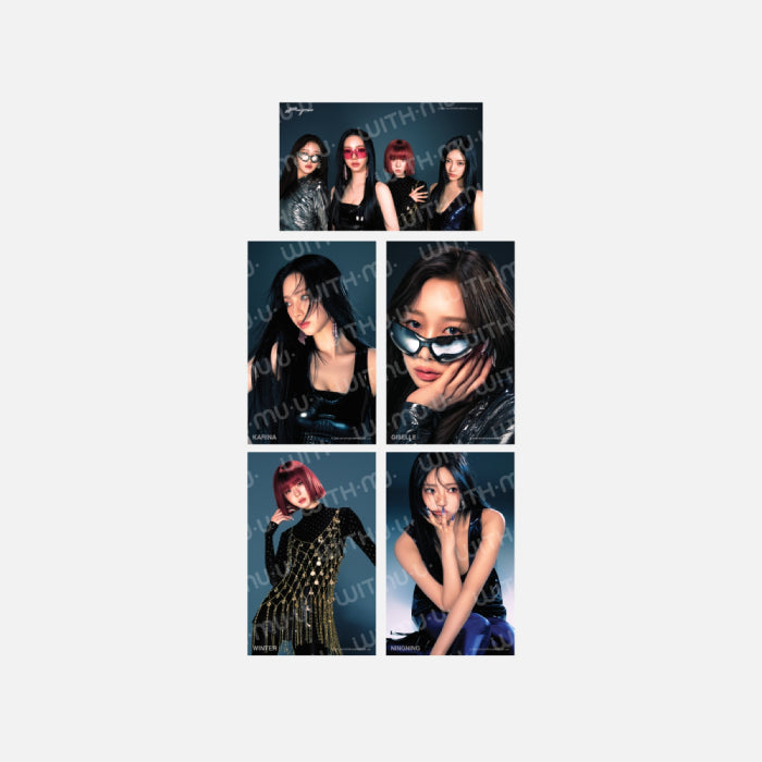 aespa 4X6 Photo Set Whiplash Official MD - main image