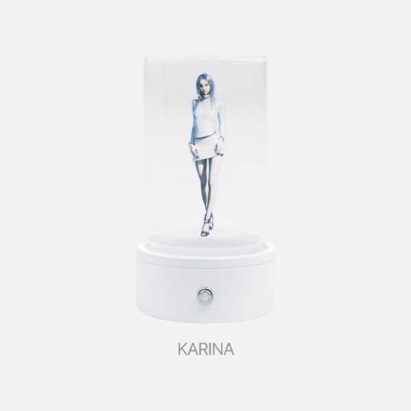 aespa Acrylic Mood Lamp Set 2025 aespa Live Tour SYNK aeXIS LINE Official MD - KARINA Version