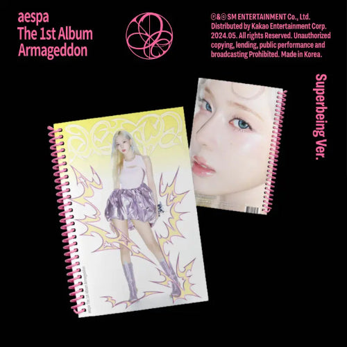 aespa Armageddon 1st Album Superbeing Ver Winter