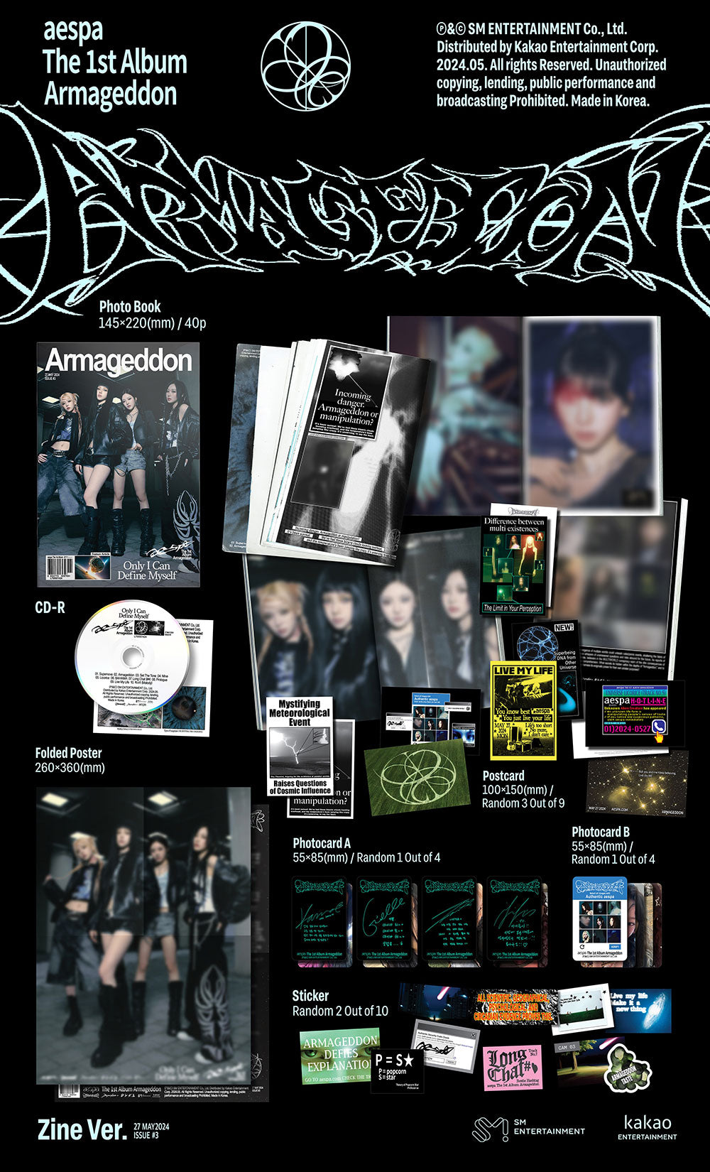 aespa - Armageddon [1st Album - Zine Ver.]