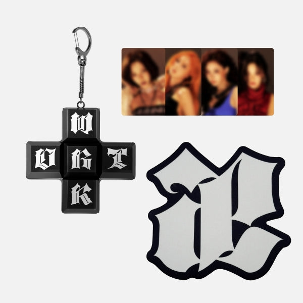 aespa Click It Keycap and Mouse Pad Set Dirty Work Official MD - main image