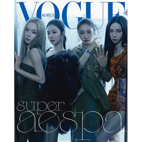 aespa Cover Vogue Korea September 2024 - B Version Group main image