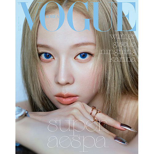 aespa Cover Vogue Korea September 2024 - F Version WINTER main image