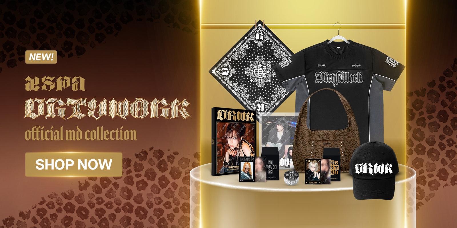 aespa DIRTY WORK MD Banner