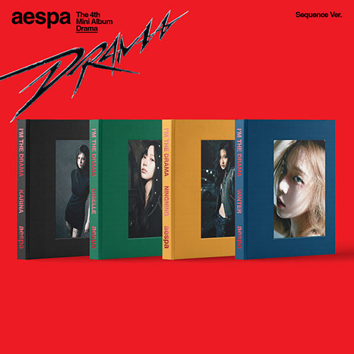 aespa Drama 4th Mini Album Sequence version 4 variations main image